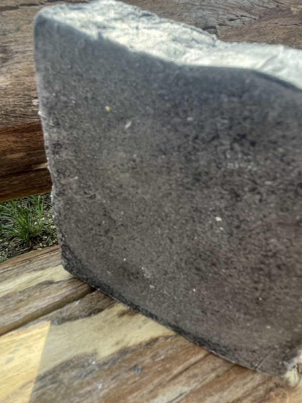 c soap 7 STEWARD'S HANDS CHARCOAL HONEY TALLOW CEDAR SOAP