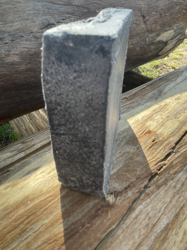 c soap 9 STEWARD'S HANDS CHARCOAL HONEY TALLOW CEDAR SOAP