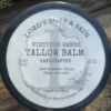 VIRTUOUS HANDS TALLOW BALM - (LAVENDER & LEMONGRASS EO BLEND) AMBER JAR 2 OZ