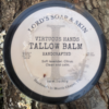 VIRTUOUS HANDS TALLOW BALM - (LAVENDER & LEMONGRASS EO BLEND) AMBER JAR 2 OZ