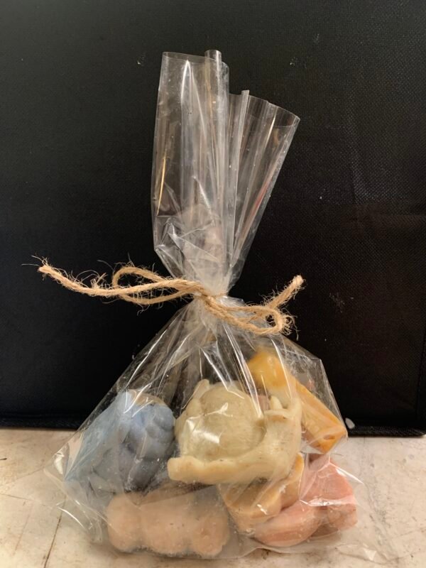 GIFT BAG image of small soaps Gift Bag of Mixed Shape Soaps